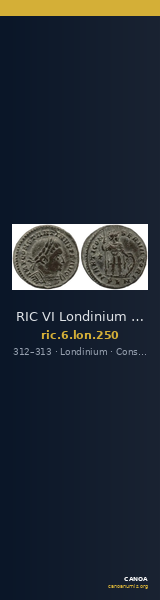 RIC VI Londinium 250 — CANOA