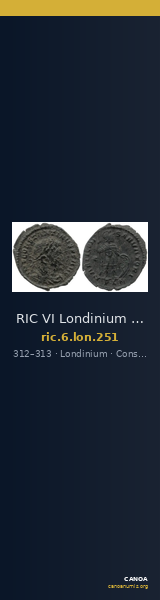 RIC VI Londinium 251 — CANOA