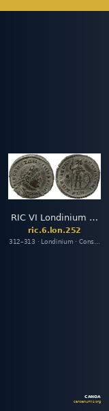 RIC VI Londinium 252 — CANOA