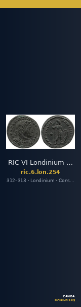 RIC VI Londinium 254 — CANOA