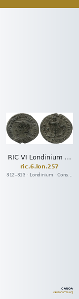 RIC VI Londinium 257 — CANOA