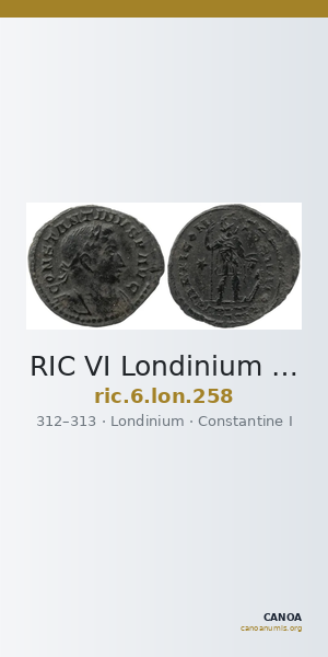 RIC VI Londinium 258 — CANOA