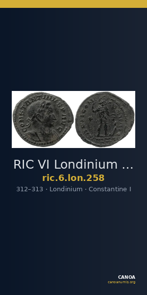 RIC VI Londinium 258 — CANOA