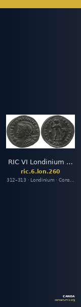 RIC VI Londinium 260 — CANOA