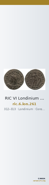 RIC VI Londinium 261 — CANOA