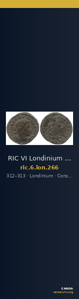 RIC VI Londinium 266 — CANOA