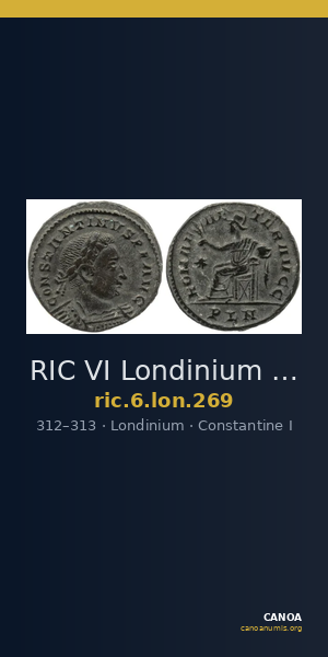RIC VI Londinium 269 — CANOA
