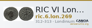 RIC VI Londinium 269 — CANOA