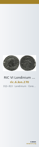 RIC VI Londinium 270 — CANOA