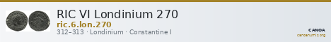 RIC VI Londinium 270 — CANOA