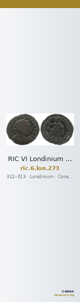 RIC VI Londinium 273 — CANOA