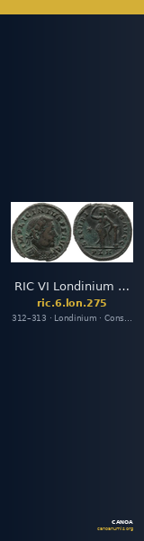 RIC VI Londinium 275 — CANOA