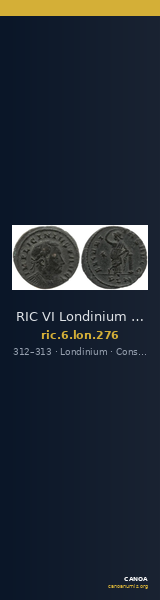 RIC VI Londinium 276 — CANOA