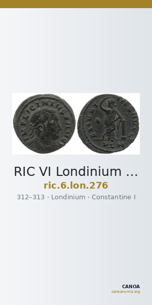 RIC VI Londinium 276 — CANOA
