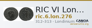 RIC VI Londinium 276 — CANOA