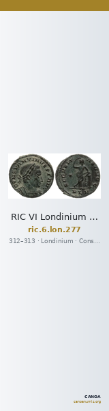 RIC VI Londinium 277 — CANOA