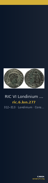 RIC VI Londinium 277 — CANOA