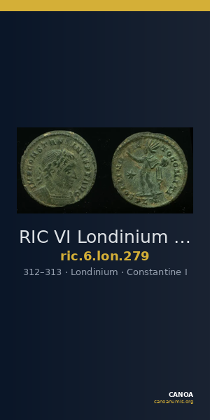 RIC VI Londinium 279 — CANOA