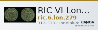 RIC VI Londinium 279 — CANOA