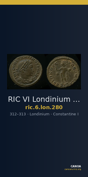 RIC VI Londinium 280 — CANOA