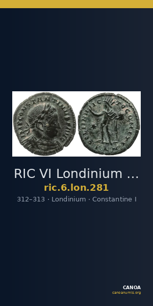 RIC VI Londinium 281 — CANOA