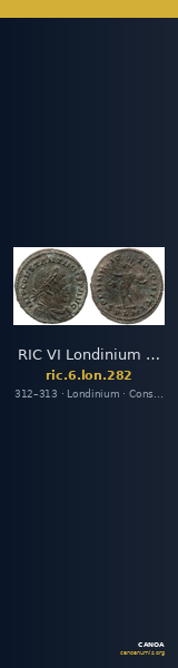RIC VI Londinium 282 — CANOA