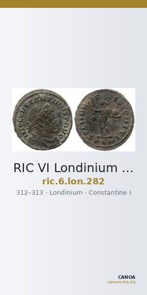 RIC VI Londinium 282 — CANOA