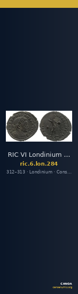 RIC VI Londinium 284 — CANOA