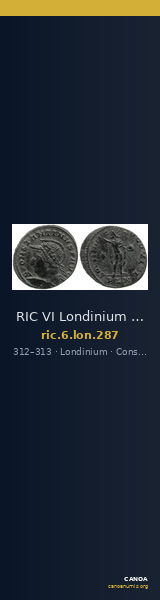 RIC VI Londinium 287 — CANOA