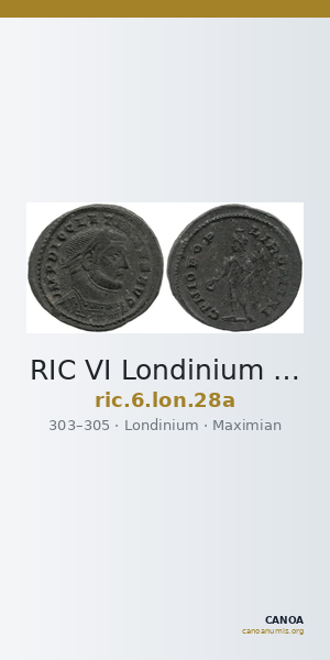 RIC VI Londinium 28a — CANOA