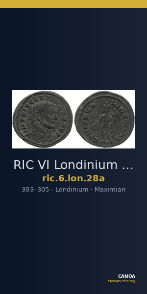 RIC VI Londinium 28a — CANOA