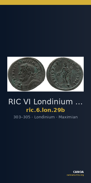 RIC VI Londinium 29b — CANOA