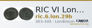 RIC VI Londinium 29b — CANOA