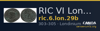RIC VI Londinium 29b — CANOA