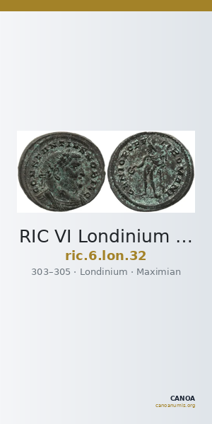 RIC VI Londinium 32 — CANOA