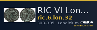 RIC VI Londinium 32 — CANOA