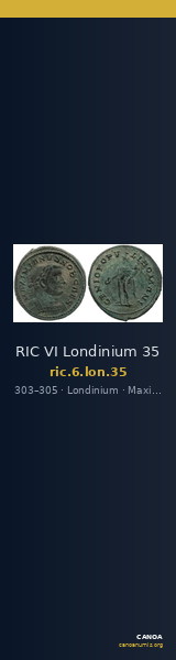 RIC VI Londinium 35 — CANOA
