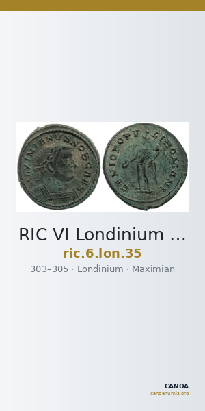 RIC VI Londinium 35 — CANOA