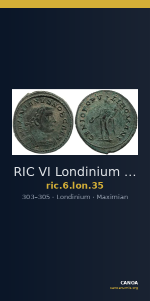 RIC VI Londinium 35 — CANOA