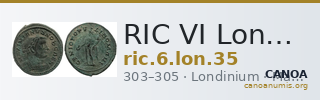 RIC VI Londinium 35 — CANOA
