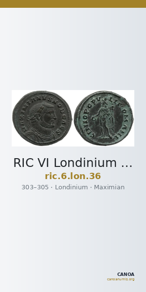 RIC VI Londinium 36 — CANOA