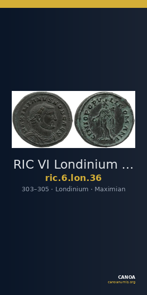 RIC VI Londinium 36 — CANOA