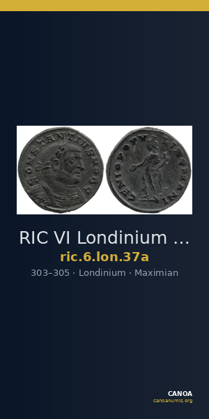 RIC VI Londinium 37a — CANOA