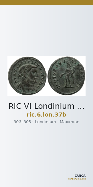 RIC VI Londinium 37b — CANOA