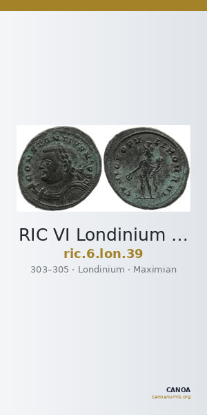 RIC VI Londinium 39 — CANOA
