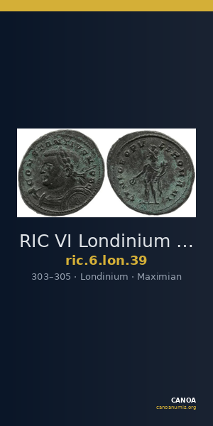 RIC VI Londinium 39 — CANOA
