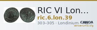 RIC VI Londinium 39 — CANOA