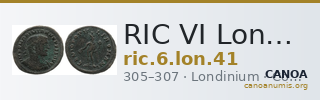 RIC VI Londinium 41 — CANOA