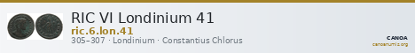 RIC VI Londinium 41 — CANOA