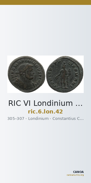 RIC VI Londinium 42 — CANOA